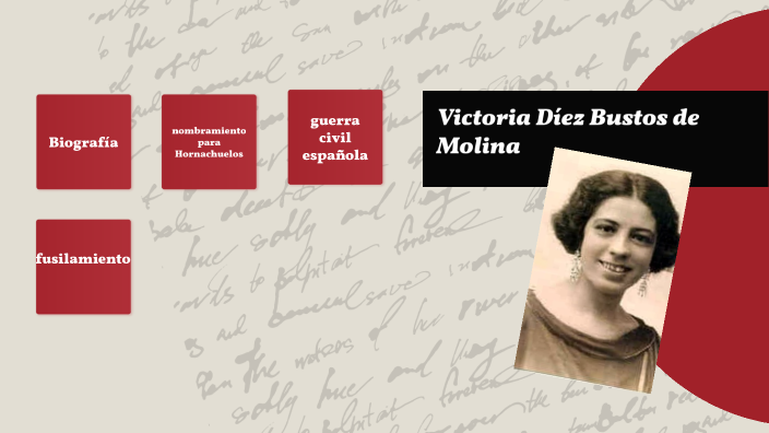 Victoria Díez Bustos de Molina by Aldahir Caleb Terrazas Ticona on Prezi