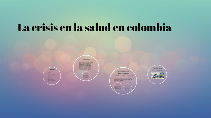 La crisis en la salud en colombia by lina fernanda salgado pena