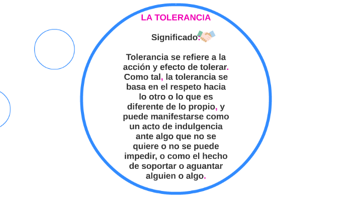 LA TOLERANCIA by Angie Julieht Pedraza Mendoza on Prezi