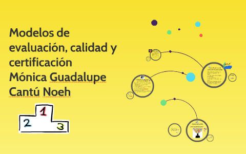 Modelos de evaluación, calidad y certificación by Mónica Cantú on Prezi
