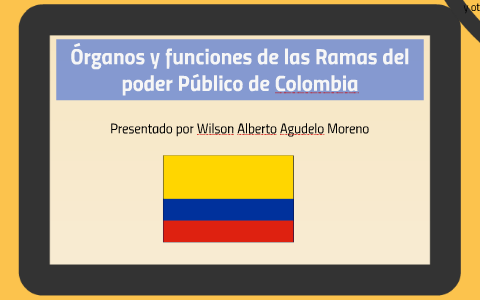 Órganos y funciones de las Ramas del poder Público ed Colomb by Wilson ...