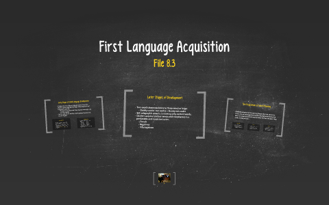First Language Acquisition by Katie Dicken on Prezi