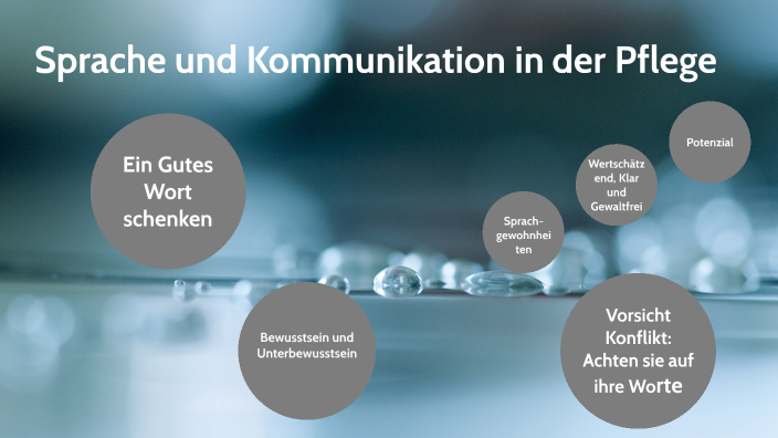 Kommunikation In Der Pflege Unterrichtsmaterial prezi.com