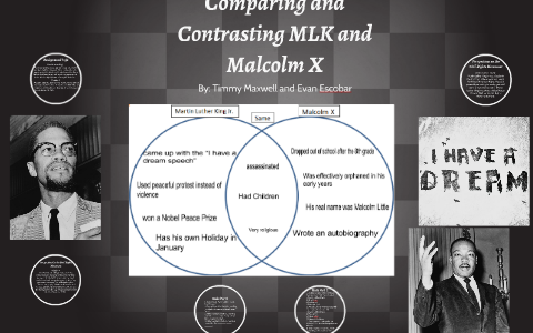 Comparing and Contrasting MLK and Malcolm X by Timmy Maxwell on Prezi Next