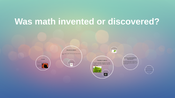  was math invented or discovered by joseph kozubowski
