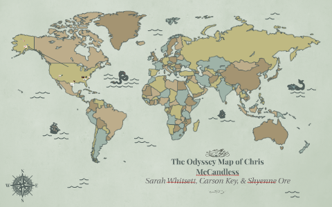 christopher mccandless travel map