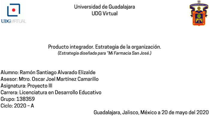 Producto integrador de Proyecto III by Santiago A. Elizalde