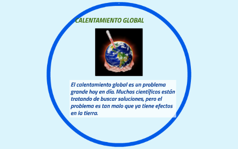 CALENTAMIENTO GLOBAL by on Prezi