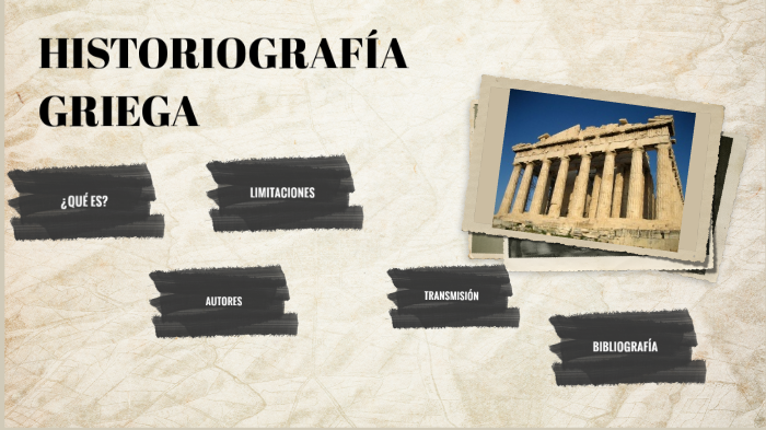 Historiografía Griega By Marta Fernandez On Prezi