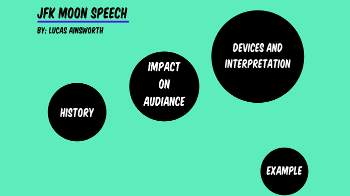 rhetorical devices jfk moon speech