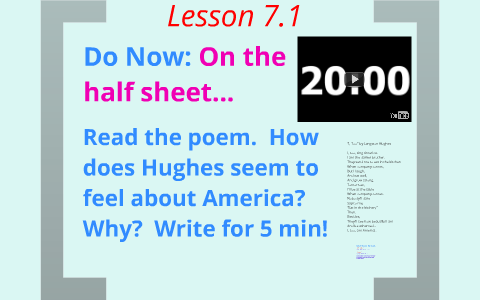 7.1 The Harlem Renaissance "Sweat" by Jason Eiben on Prezi