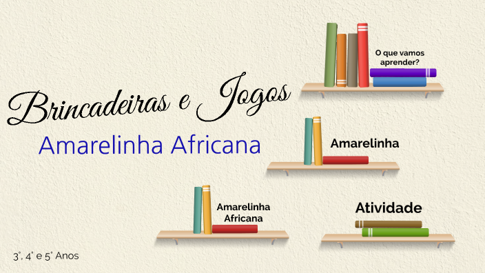 Amarelinha Africana - Vamos Brincar!!!!