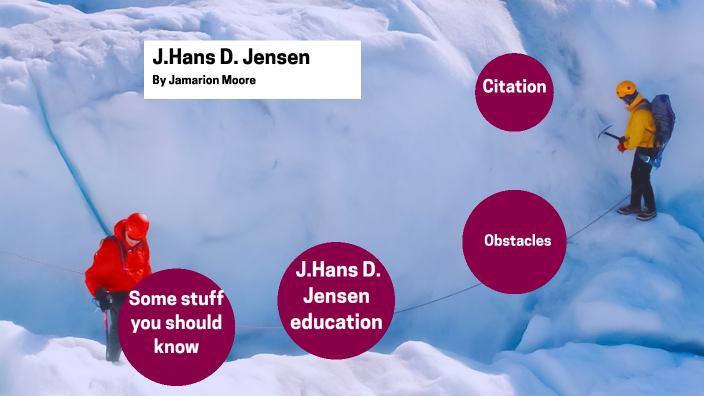 J. Hans D. Jensen – Biographical 