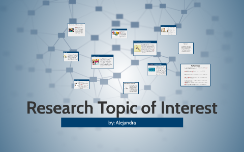 research topic of interest