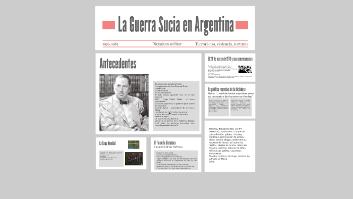 La Guerra Sucia en Argentina by Dániel Kiss