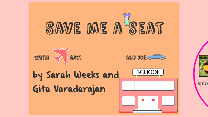 Save Me A Seat By Tina Scruggs