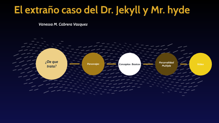 El Extraño Caso Del Dr Jekyll Y Mr Hyde By Vanessa Cabrera - 