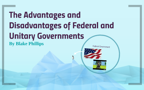 federal government and unitary government