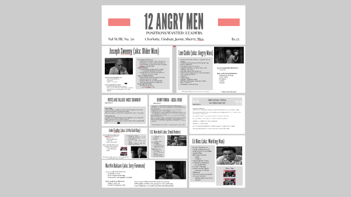 12 ANGRY MEN by Wes McDonald on Prezi