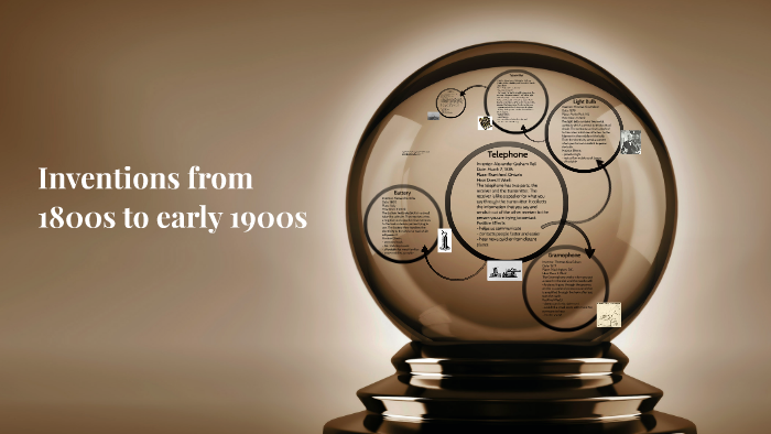 Inventions from 1800s to early 1900s by Matthew Cameron on Prezi