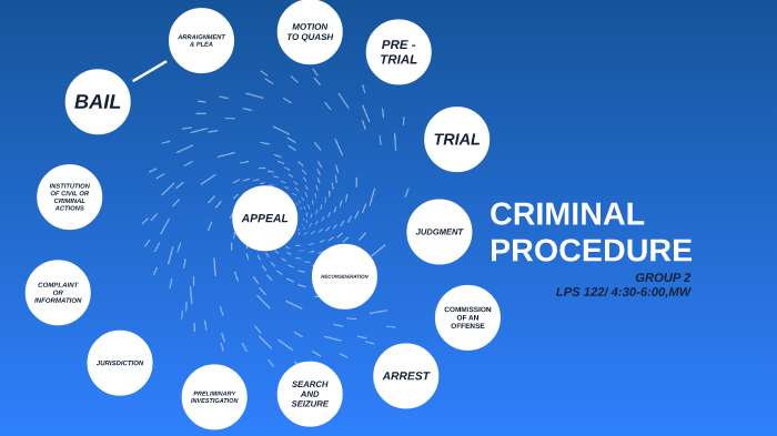 Flow Chart Of Criminal Procedure