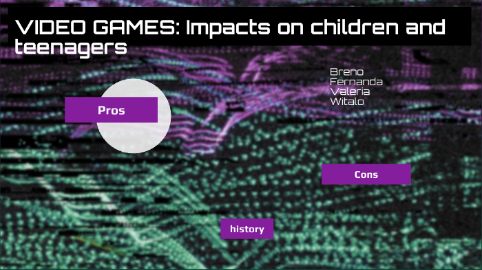 video games impact on children's presentation