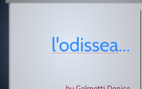 l'odissea... by PrimaE Defilis on Prezi