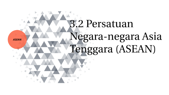 3.2 Persatuan Negara-negara Asia Tenggara (ASEAN) By Jia Shyuan Kong On ...