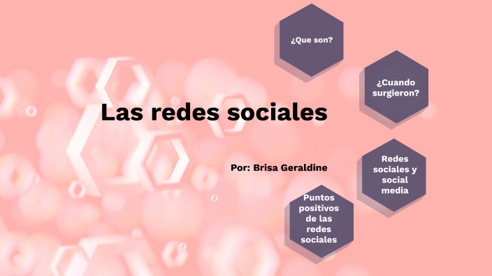 Las redes sociales by Brisa Geraldine Quintero Reyes on Prezi