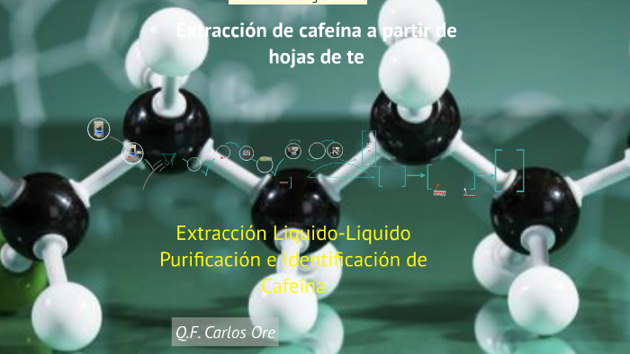EXTRACCION DE CAFEINA A PARTIR DE HOJAS DE TE by carlos moises ore