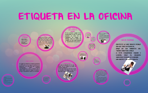 ETIQUETA EN LA OFICINA by estefania zuluaga on Prezi
