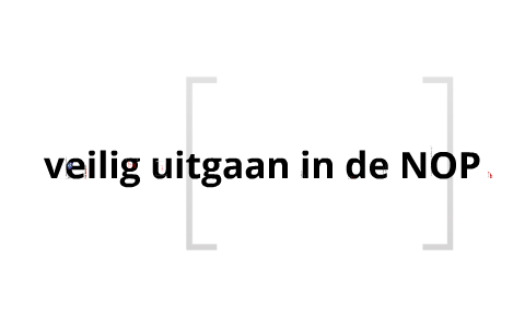 Veilig uitgaan in de Noordoostpolder. by marlin de boer on Prezi