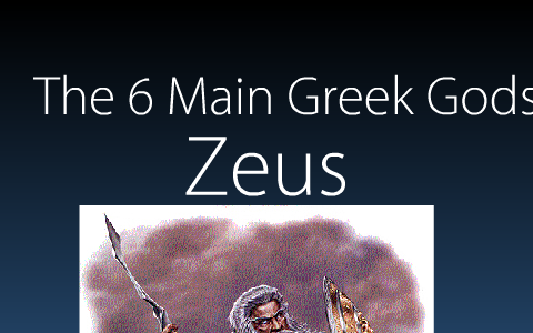 12 Main Greek Gods by Zachery Temple