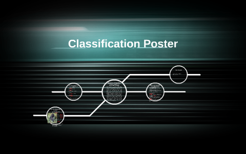 Classification Poster by Jonathan John on Prezi