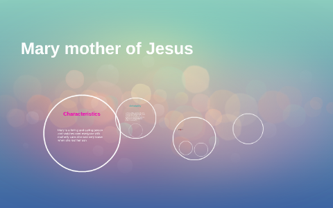 essay about mary mother of jesus