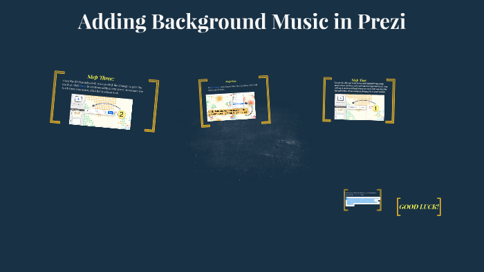 Adding Background Music In Prezi By Joash San Luis