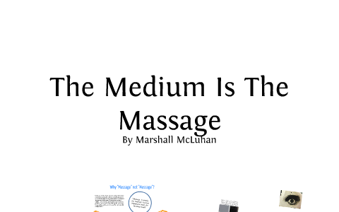 The Medium Is the Massage - Wikipedia