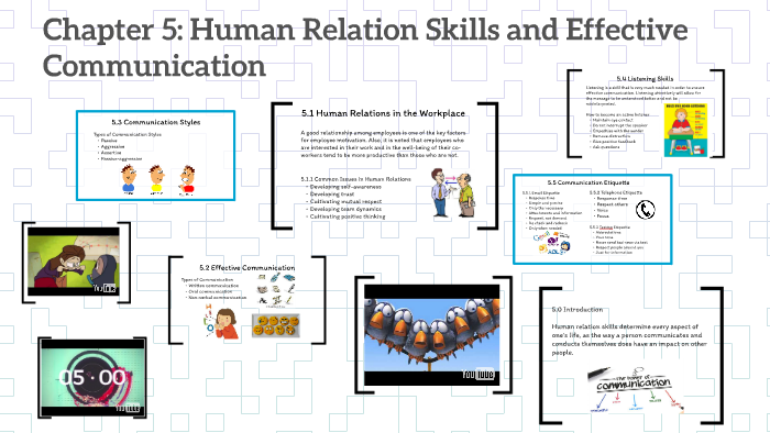 human relations skills