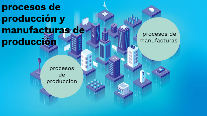 procesos de producción y manufacturas de producción by jean carlos ...