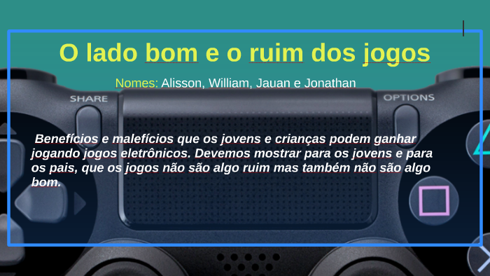 Estudo: uso moderado de jogos eletrônicos traz benefícios ao