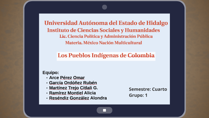Los pueblos indígenas de Colombia by Rubén García on Prezi