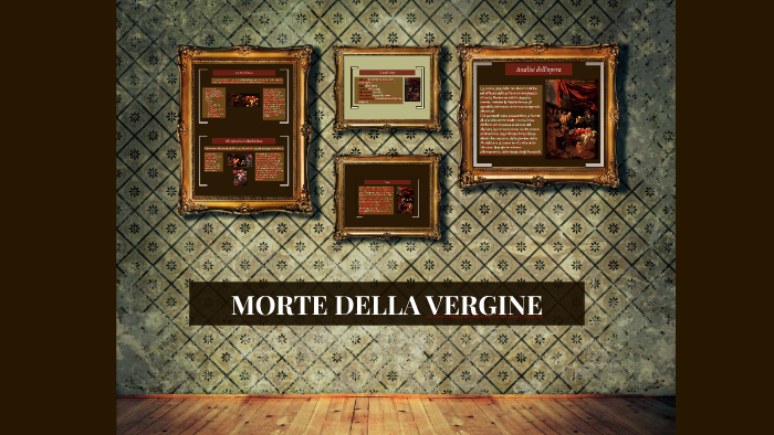 MORTE DELLA VERGINE By Alessandro Citro