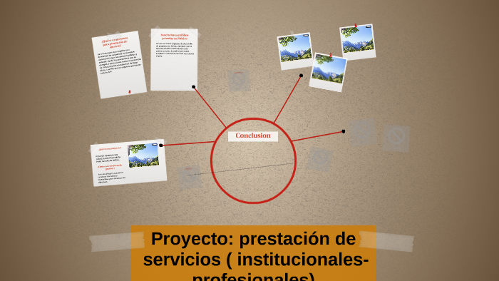 Proyecto: prestación de servicios ( institucionales- profesi by Lyss Uc