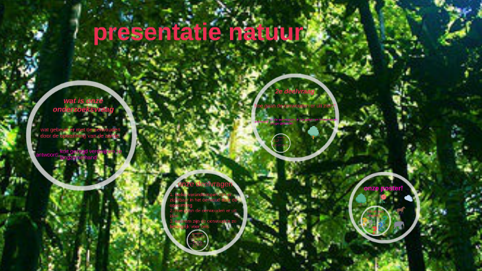 presentatie natuur by Juf Mariska Faber on Prezi