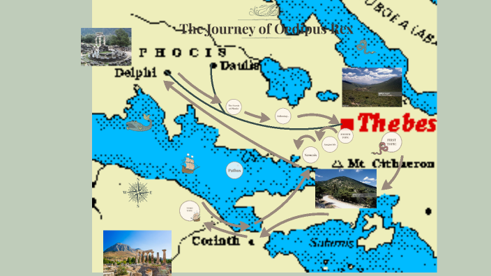Oedipus Rex Travel Map by Hosiah Davis on Prezi