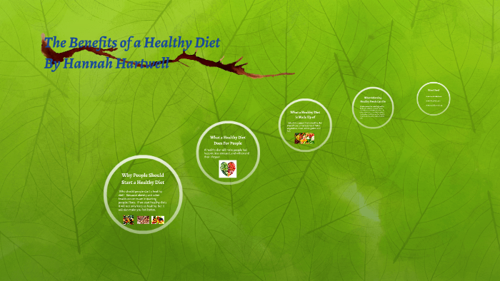 The Benefits of a Healthy Diet by Hannah Hartwell on Prezi