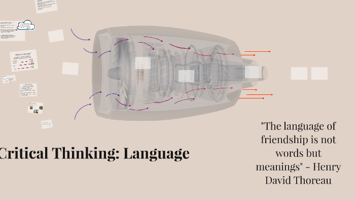 critical thinking in language arts