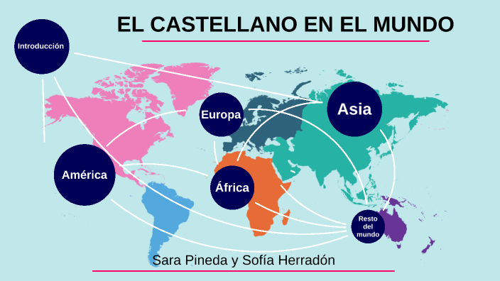 El Castellano En El Mundo By Sofía Herradón