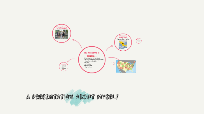 A PRESENTATION ABOUT MYSELF by on Prezi
