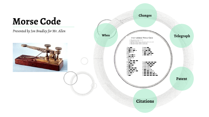 Jon Morris Code Morse Code by Jon Bradley on Prezi